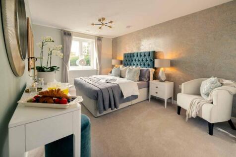 Show home master bedroom