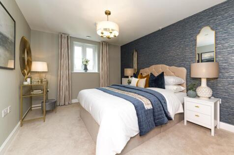Show home master bedroom