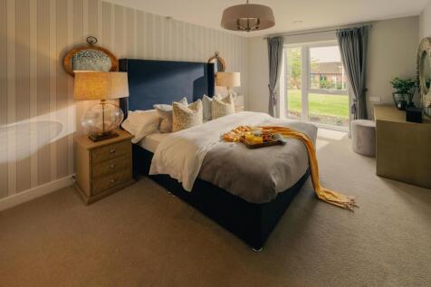 Show home master bedroom