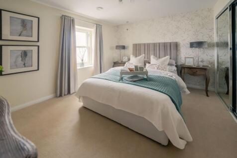 Show home master bedroom