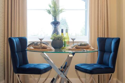 Show home dining area