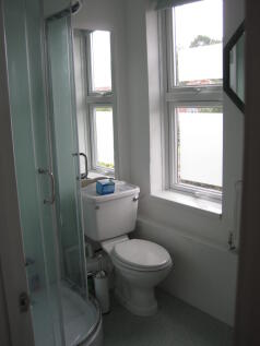 upstairs shower room