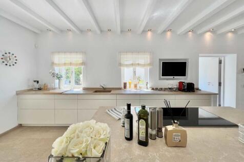 09-Port d&#39;Andratx-Neomediterrane Finca mit Hafen -und Meerblick-kaufen-kueche