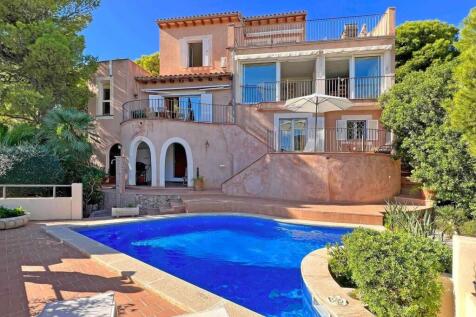 03-port d&#39;andratx-Mallorquinisches Chalet mit Hafen- und Meerblick-kaufen-fassade