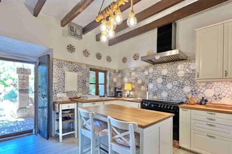 09-s&#39;arraco-Authentische Mallorca-Finca auf 8000 m2 Grundstueck-kaufen-kueche