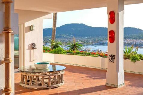 04-port andratx Hafenblick-Appartement mit gigantischer Terrasse-kaufen-glastisch