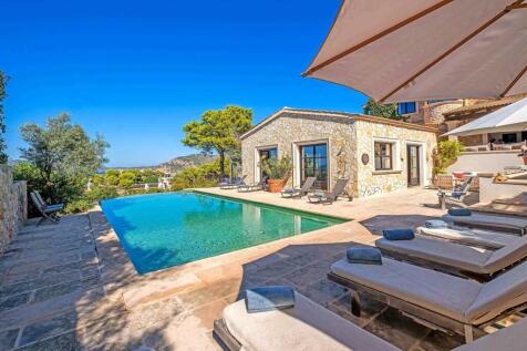 04-la mola-Mediterrane Villa im Fincastil mit spektakulaerem Meerblick und Vermietungslizenz-kaufen-pool