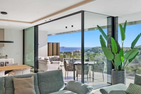 04-paguera-Exklusives Neubau-Penthouse mit Blick ueber die Malgrat Inseln-kaufen-terrasse