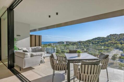 07-paguera-Exklusives Neubau-Penthouse mit Blick ueber die Malgrat Inseln-kaufen-balkon