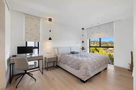 11-paguera-Exklusives Neubau-Penthouse mit Blick ueber die Malgrat Inseln-kaufen-hauptschlafzimmer