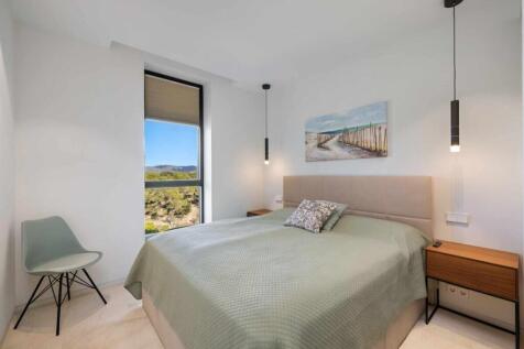 14-paguera-Exklusives Neubau-Penthouse mit Blick ueber die Malgrat Inseln-kaufen-bett