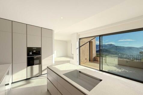 04-port andratx-Neubauhaus mit Panoramablick und Hafenblick-kaufen-kueche