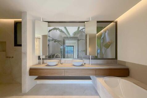 18-port andratx-Neubauhaus mit Panoramablick und Hafenblick-kaufen-badezimmer