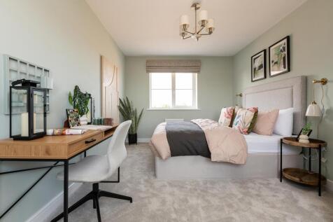Generous sized second bedroom