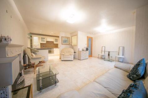 Open plan living arrangement