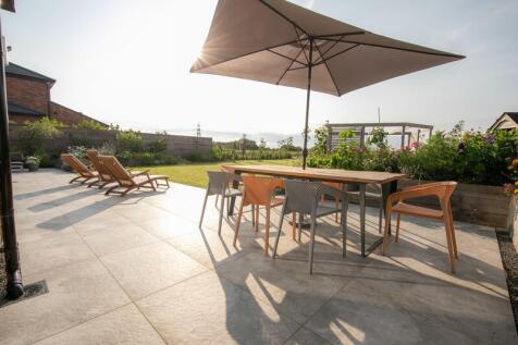 Sharply landscaped gardens
