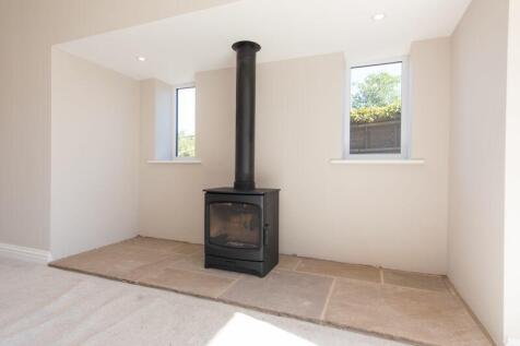 Inglenook fireplace and log burner