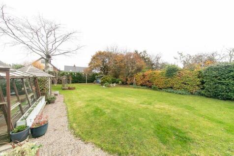 Expansive private garden