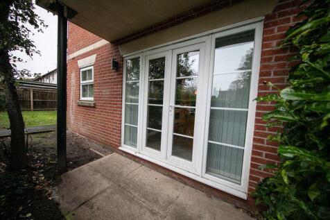 Double doors to lounge