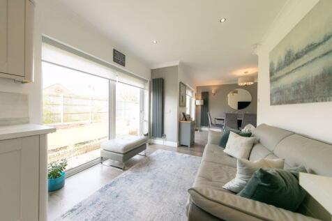 Open plan living and dining space
