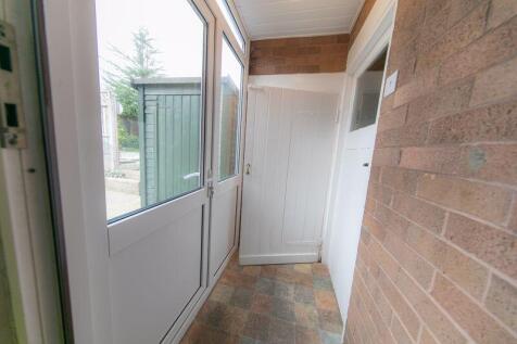 Rear porch