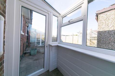 Rear porch