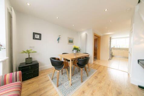 Dining area and kitchen