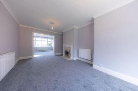 Open plan living and dining space