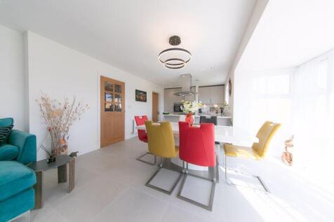 Dining area and kitchen