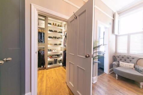 Bedroom 1 walk in wardrobe