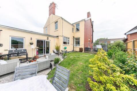 Private garden and rear elevation