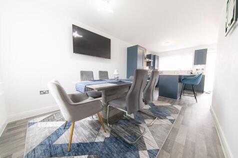 Dining area and kitchen