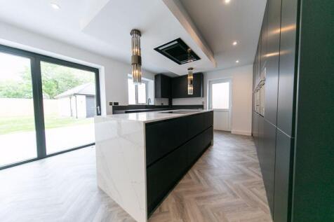 Stylish modern fitted kitchen
