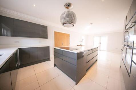 Kitchen and open plan family room
