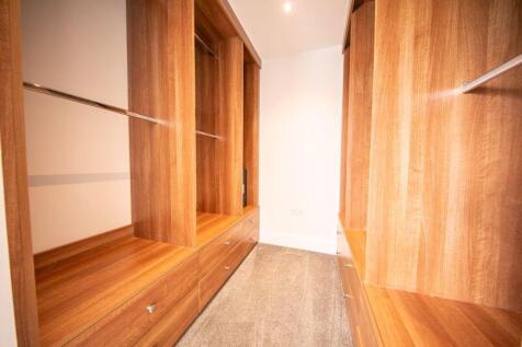Bedroom 1 walk in wardrobe
