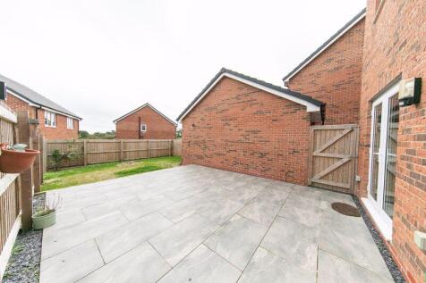 Private South facing garden