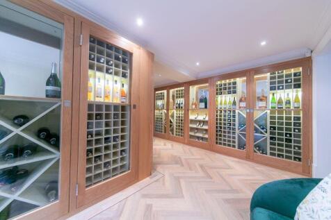 Bespoke fitted wine cellar