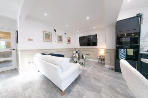 Open plan living area