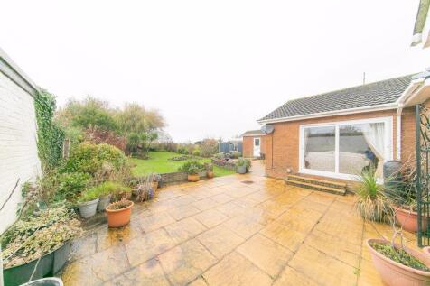 Private garden with open aspect