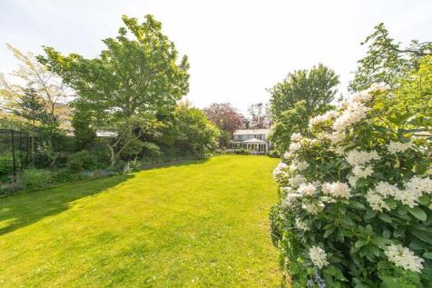 Expansive mature private garden