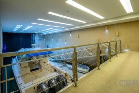 Private yacht garage