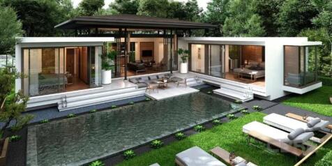 The villa