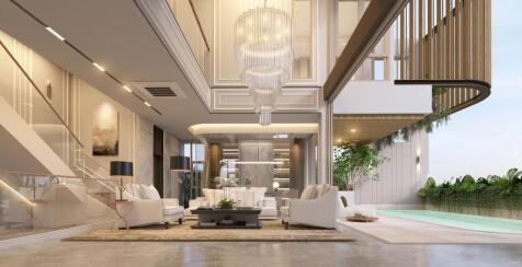 Crescenton Pinklao Living Room