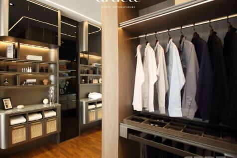 Walk-in closet in Master Bedroom