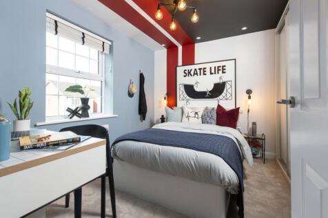 Modern double bedroom