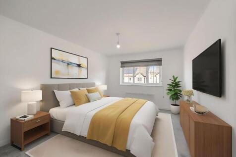 Staged Bedroom One