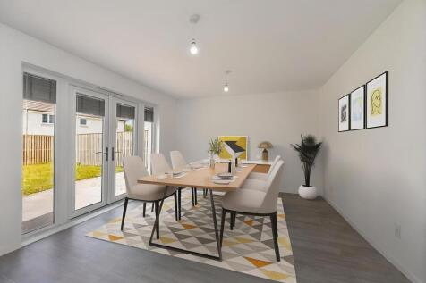 Staged Kitchen Diner