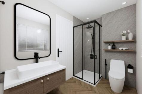 Staged Bathroom