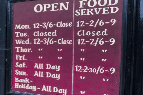 Opening Hours