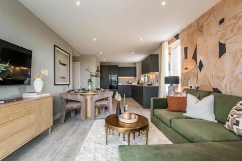 kitchen living and dining from